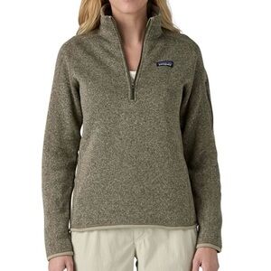 NWT Patagonia Better Sweater 1/4 Zip Fleece Jacket — XS (River Rock Green)